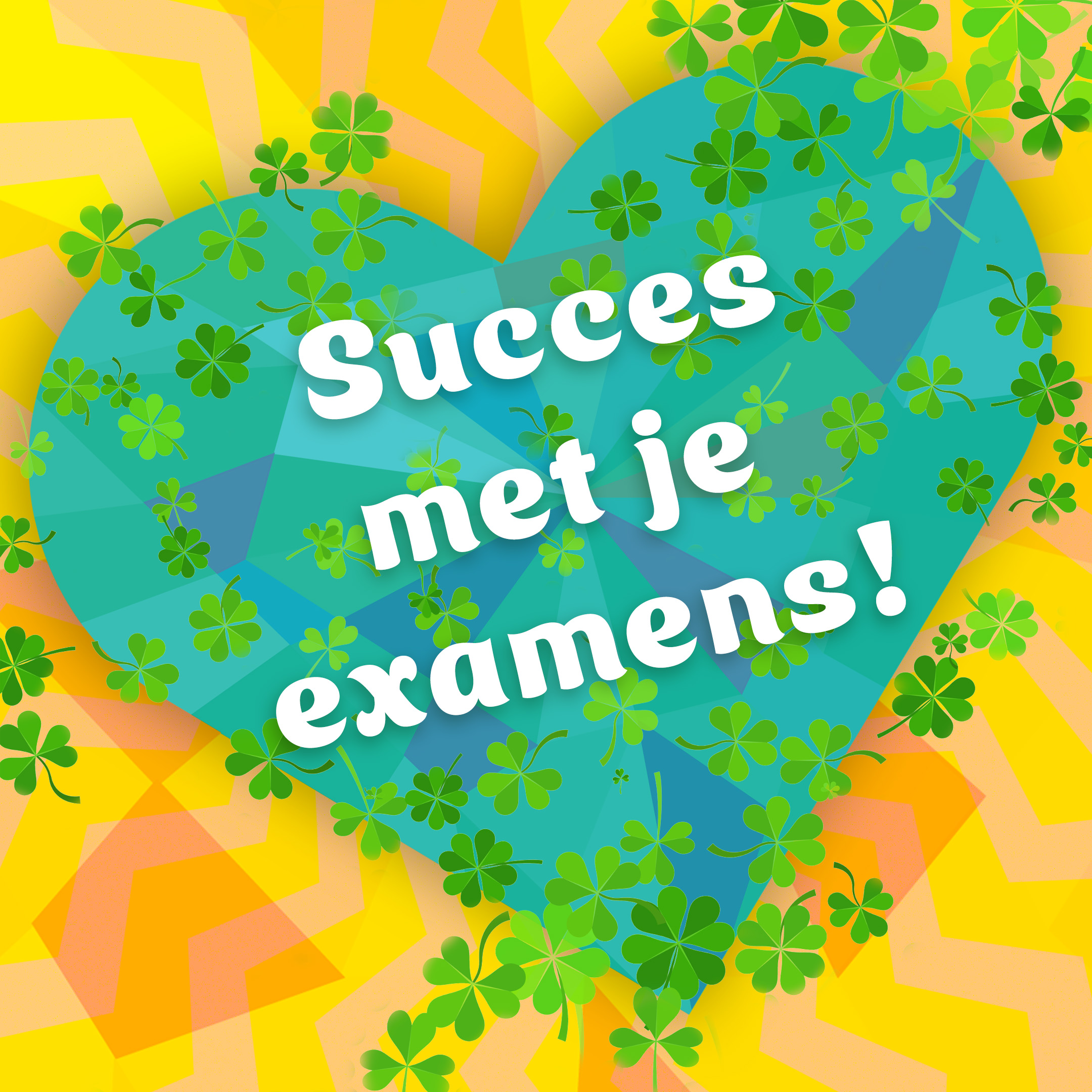 Succes met de examens!