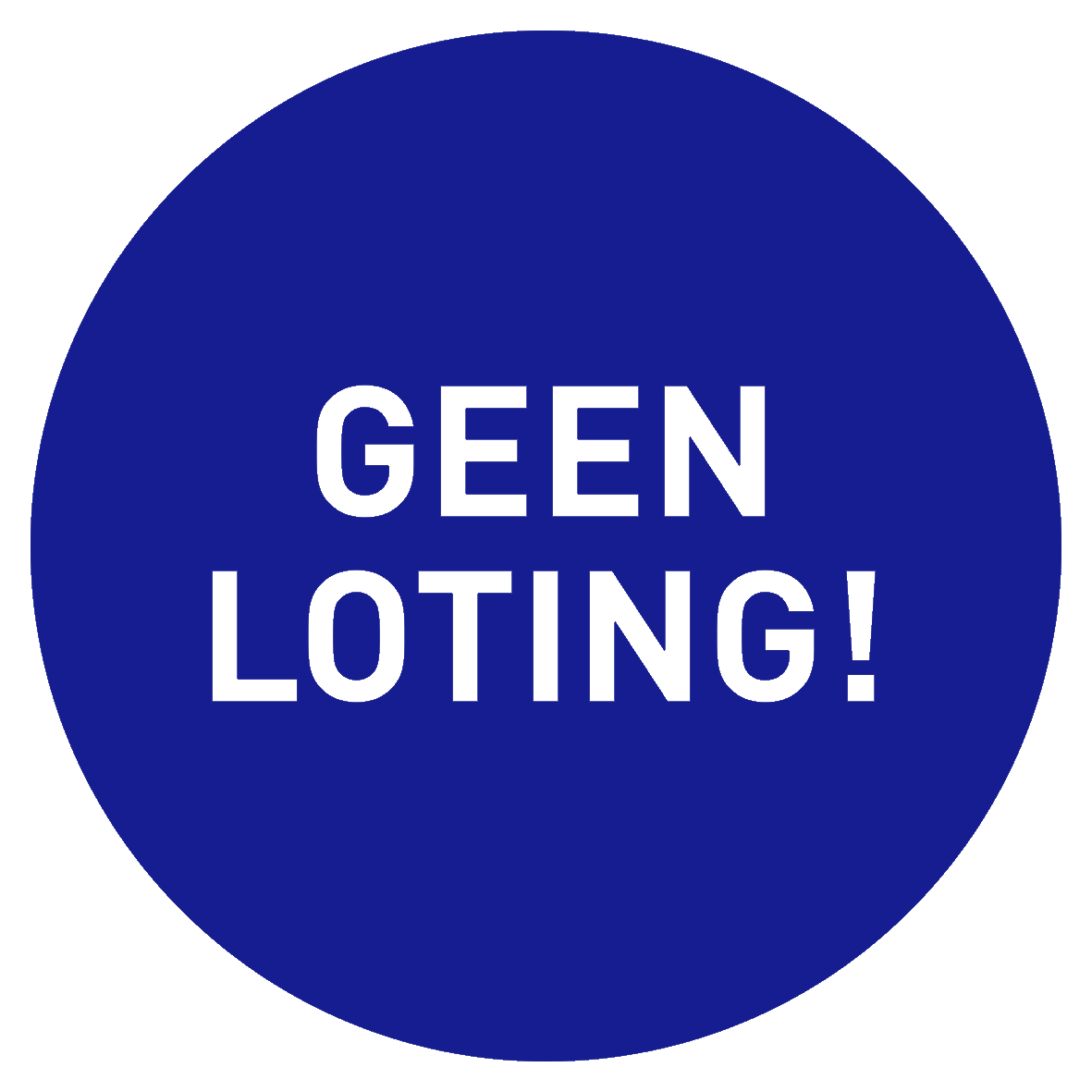Geen loting in de regio Alphen aan den Rijn!
