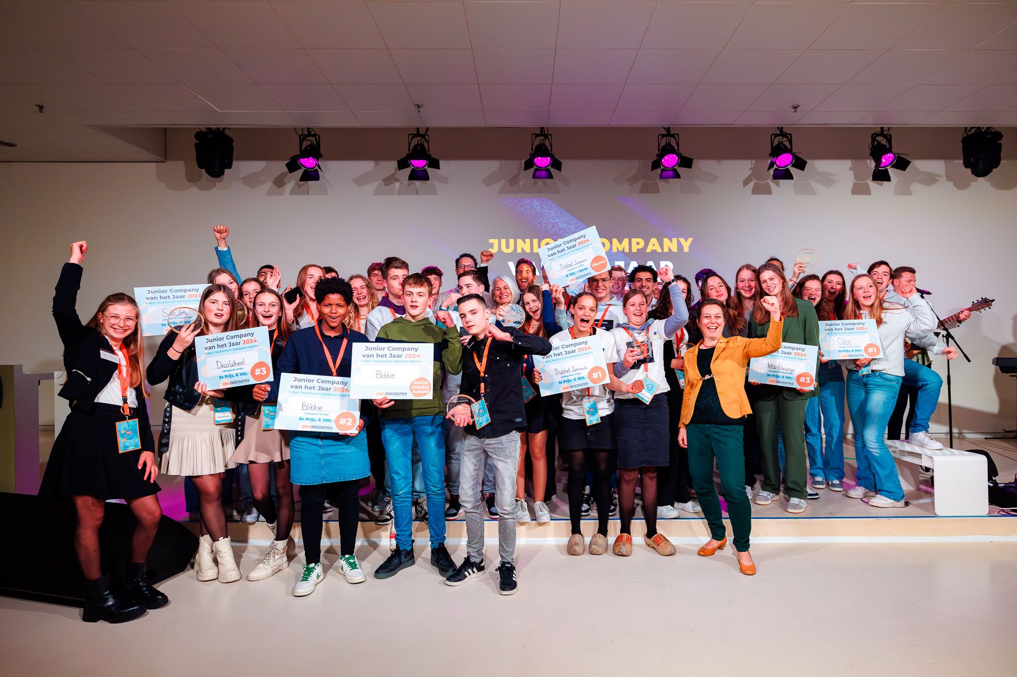 Jonge Ondernemers in de prijzen